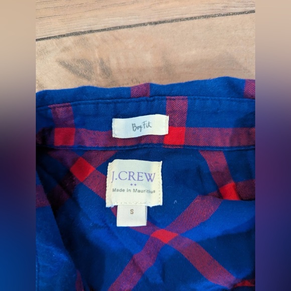 J. Crew flannel button up - Picture 2 of 2
